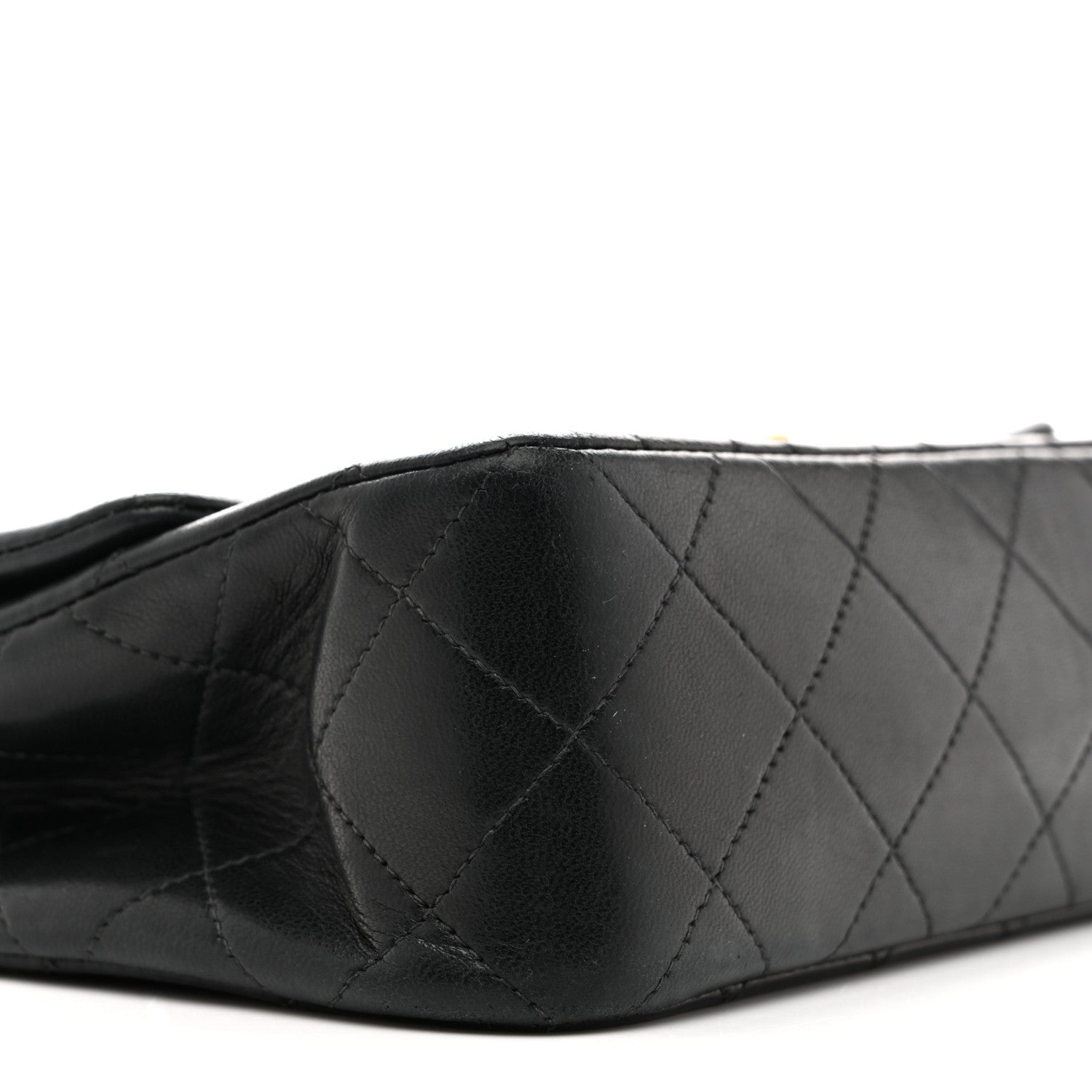 Chanel Lambskin Quilted Small Double Flap Black 9 of 16