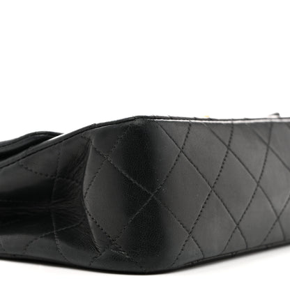 Chanel Lambskin Quilted Small Double Flap Black 9 of 16