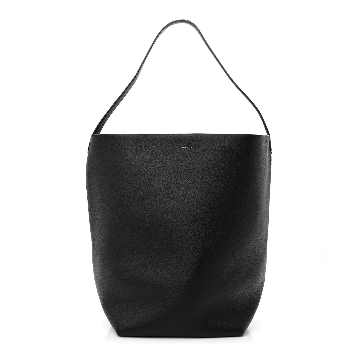 The Row Grained Calfskin Large N/S Park Tote Black 1 of 10