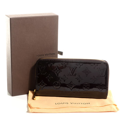 Louis Vuitton Vernis Zippy Wallet Amarante 8 of 8