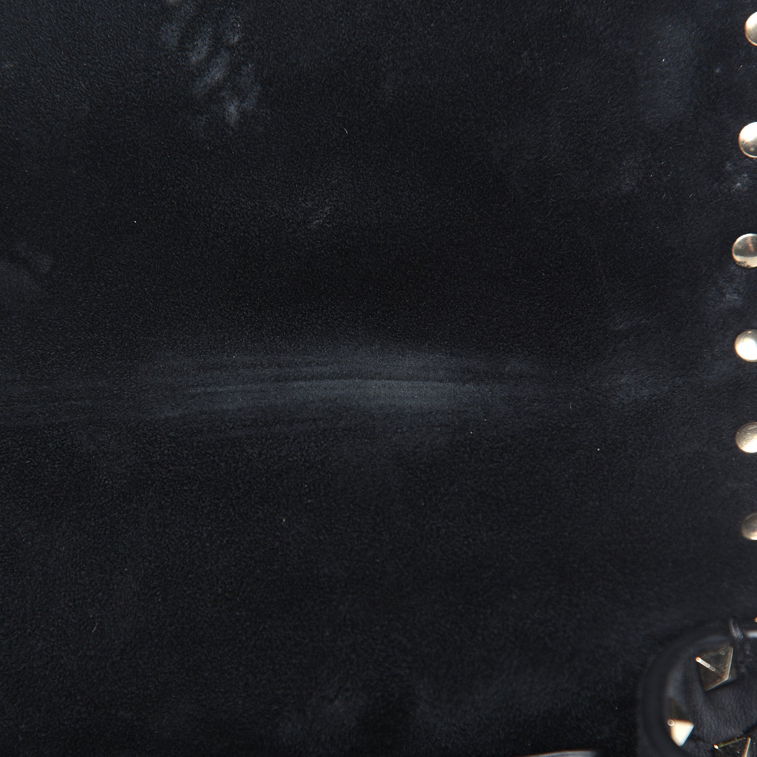 Valentino Garavani Lambskin Sequin Snake Medium Rockstud Spike Shoulder Bag Black 11 of 14
