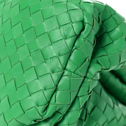 Bottega Veneta Nappa Maxi Intrecciato The Pouch Oversized Clutch Racing Green 12 of 15