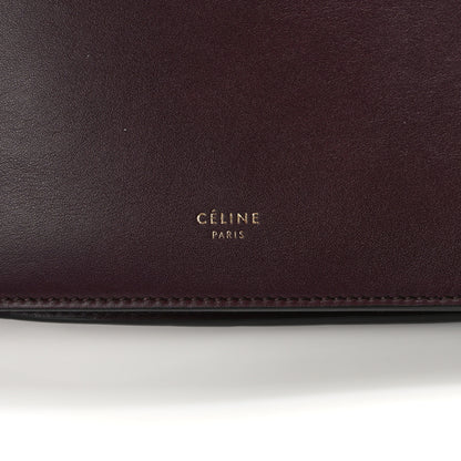 Celine Smooth Calfskin Mini Clasp Bag Bordeaux 6 of 10