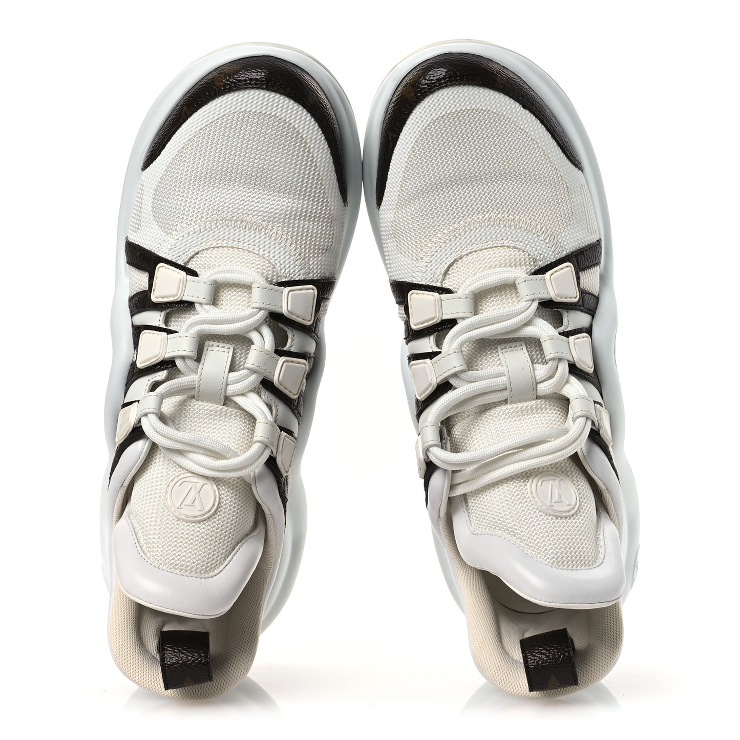 Patent Monogram LV Archlight Sneakers 39 White