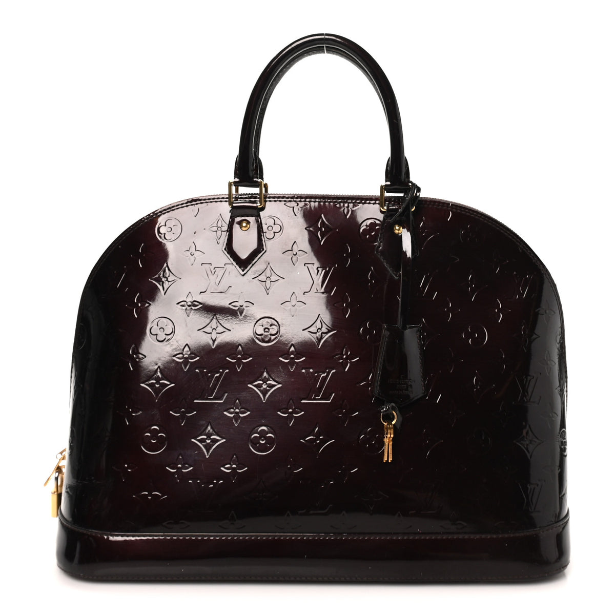 Louis Vuitton Vernis Alma GM Amarante 1 of 9