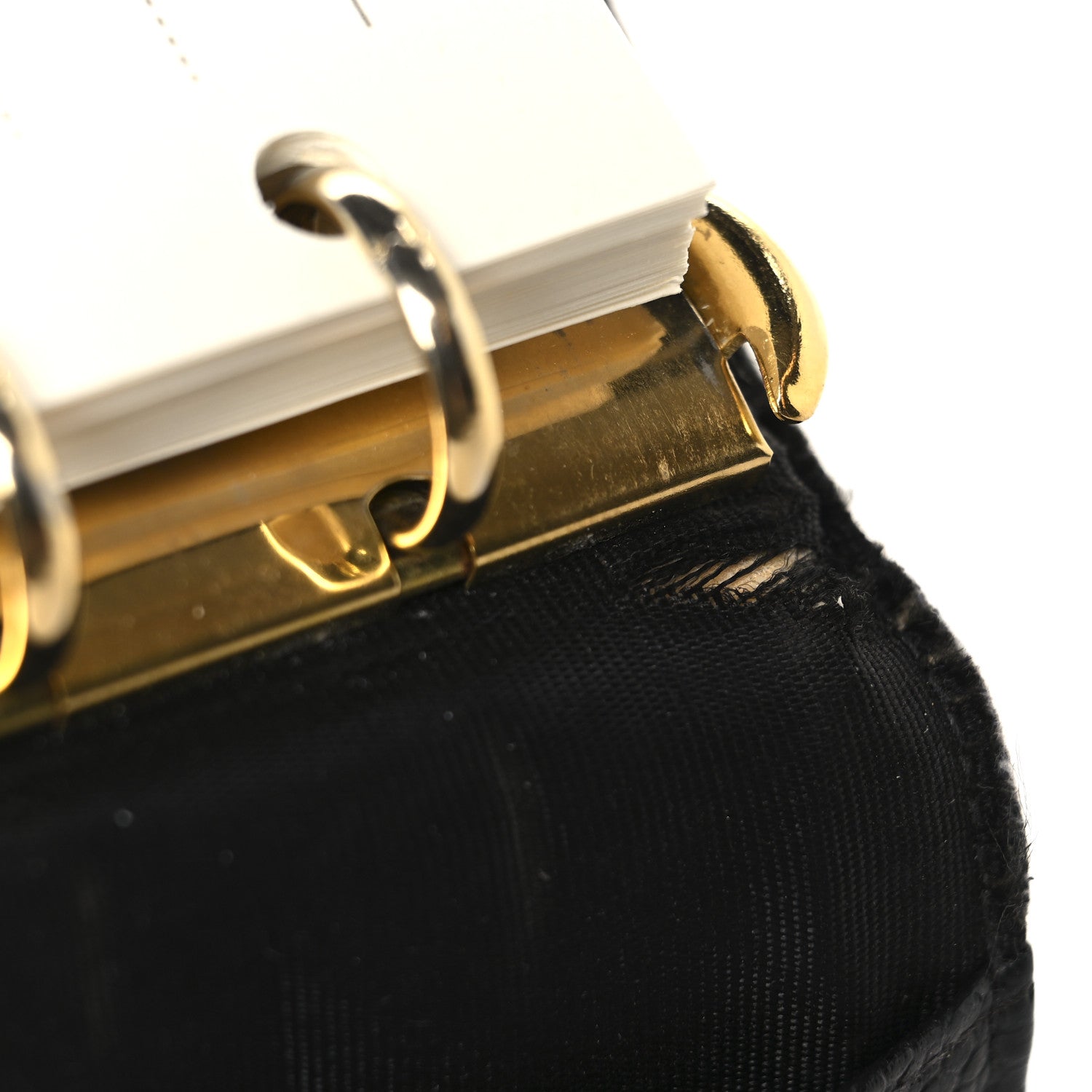 Chanel Caviar Timeless CC Ring Agenda Planner Black 11 of 14