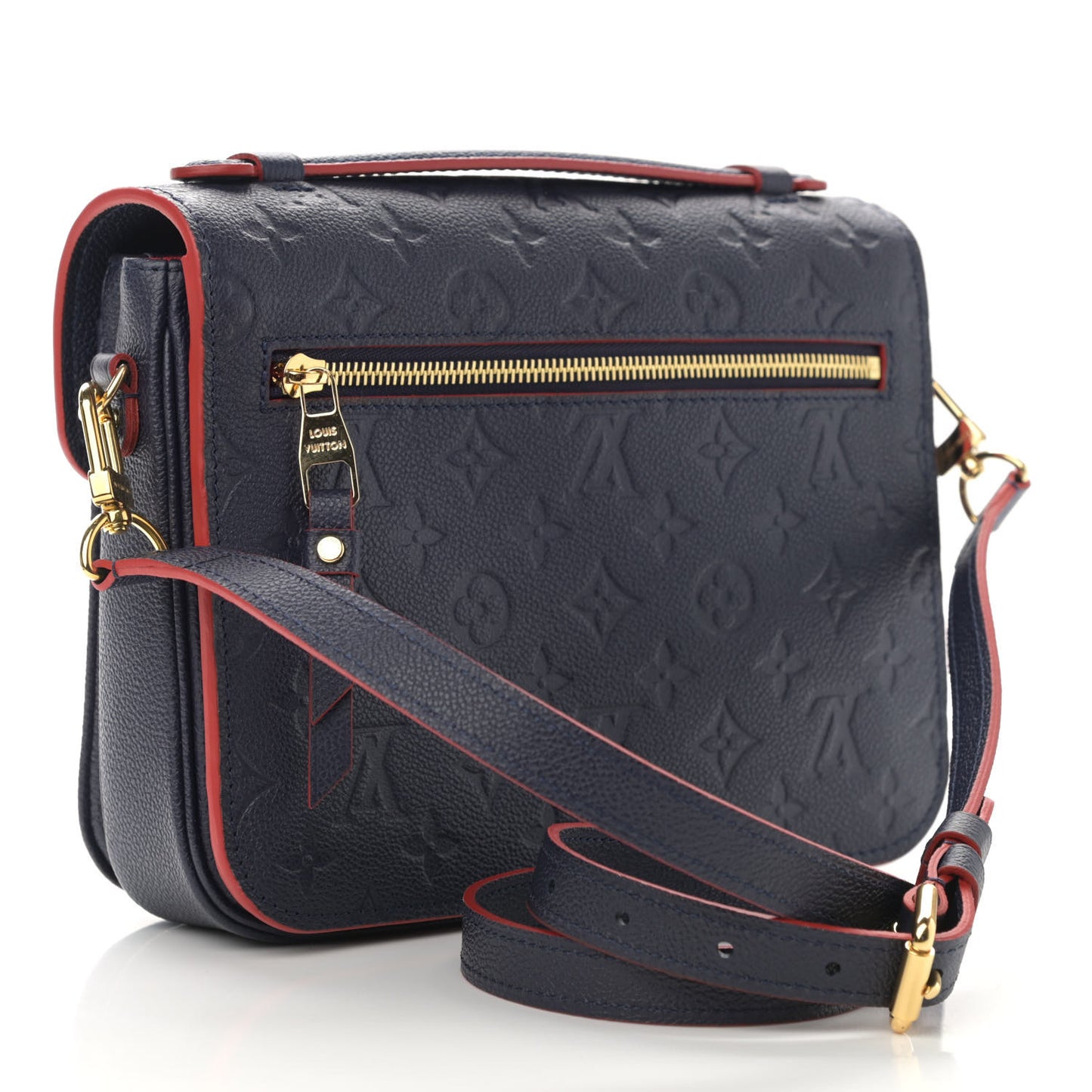 Empreinte Pochette Metis Marine Rouge