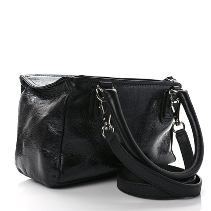 Givenchy Crinkled Patent Small Pandora Black 2 of 9