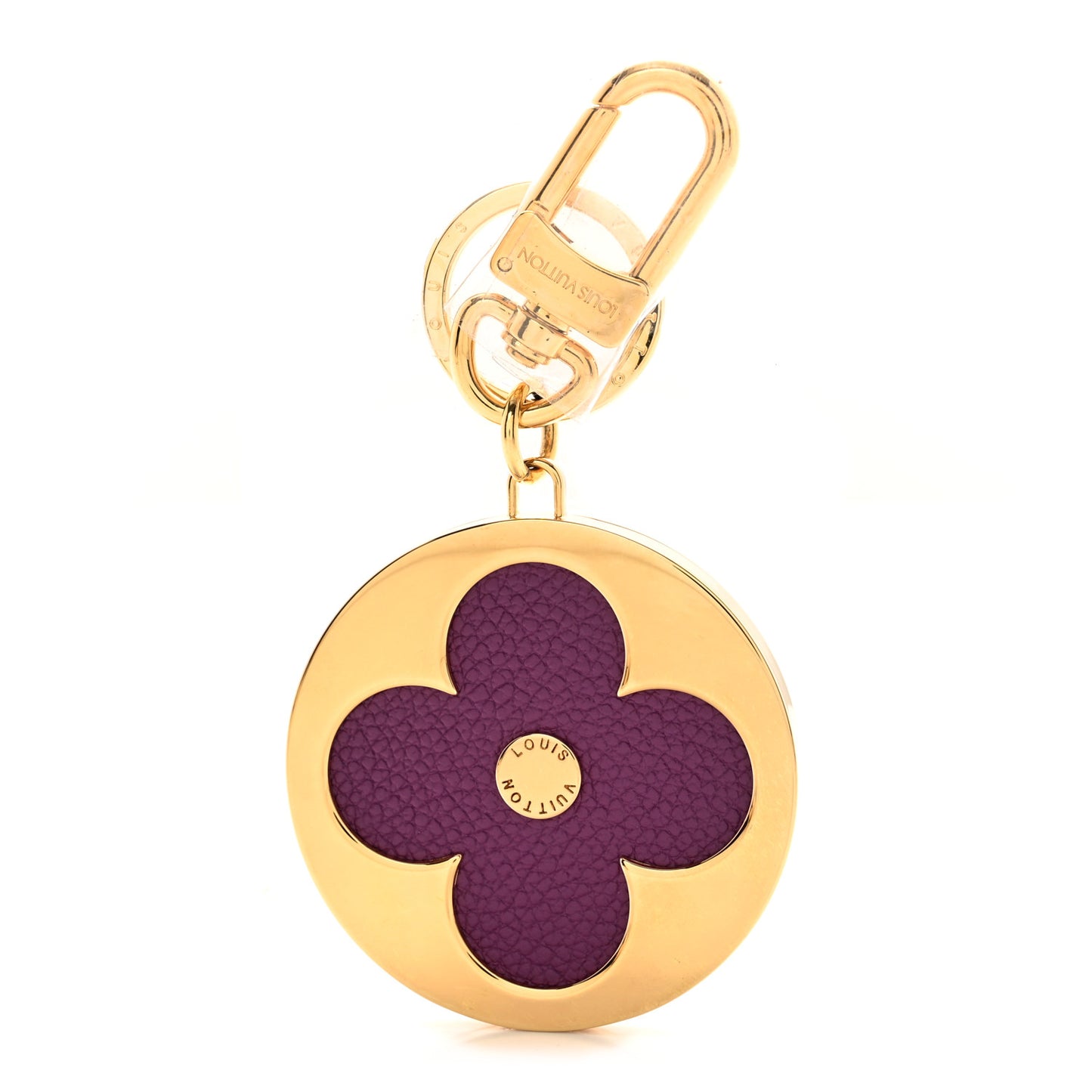 Posy Bag Charm Key Holder Amethyste