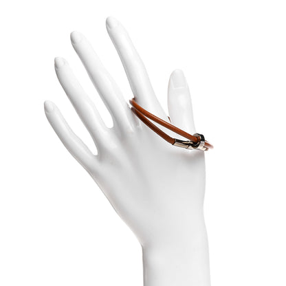 Hermes Calfskin Kite Double Tour Bracelet 2 of 6