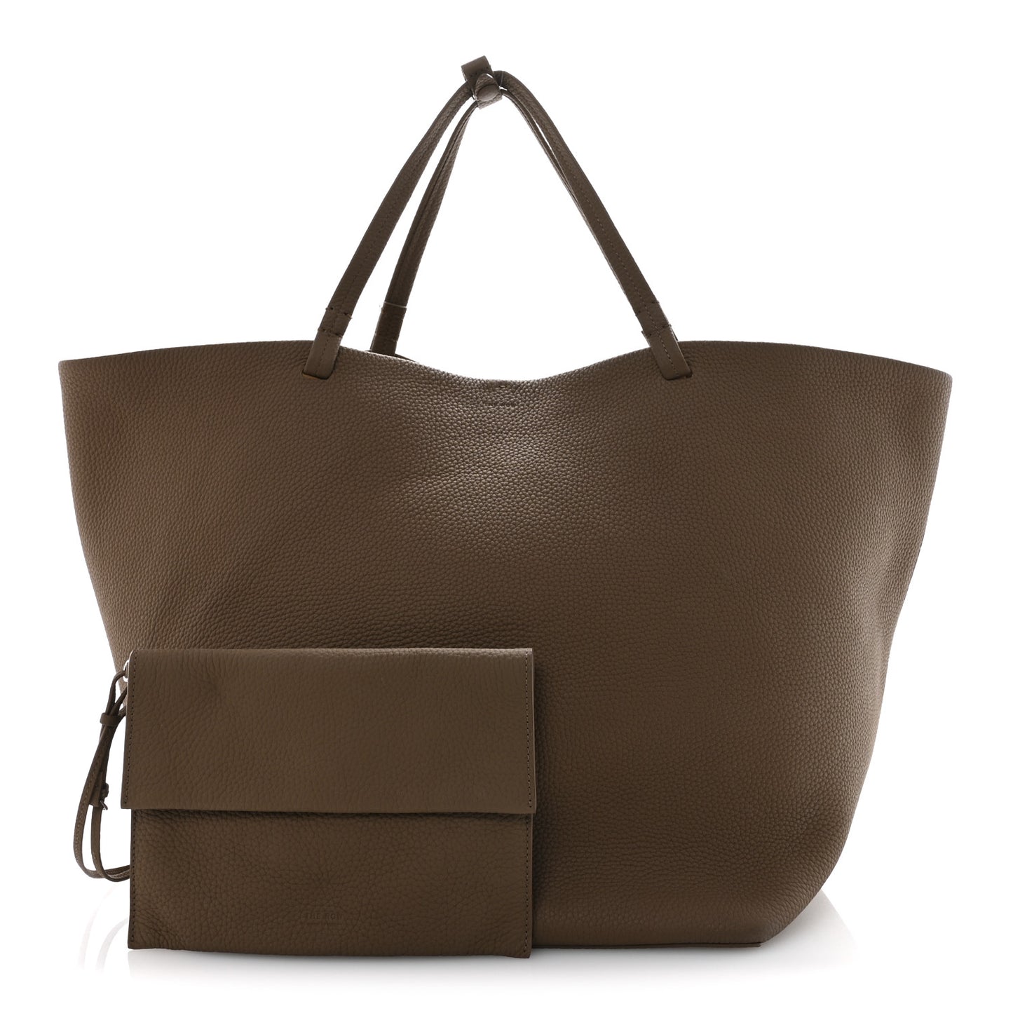 Grained Calfskin Park Tote XL Taupe