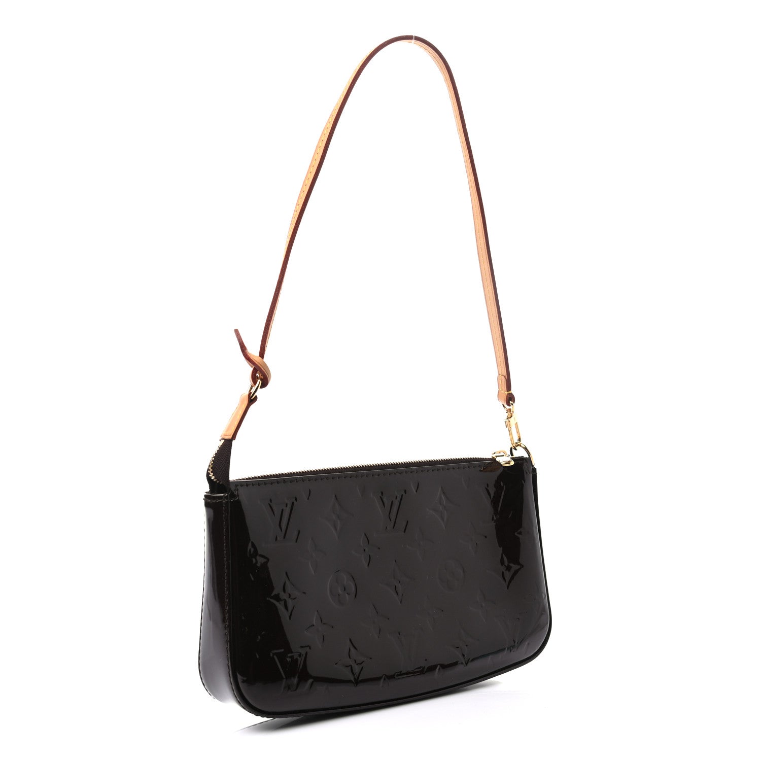 Louis Vuitton Vernis Pochette Accessories NM Amarante 3 of 7