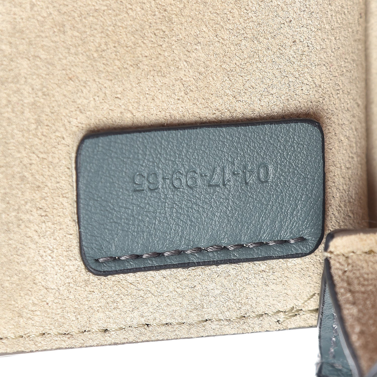 Chloe Suede Calfskin Mini Faye Bracelet Bag Cloudy Blue 7 of 12
