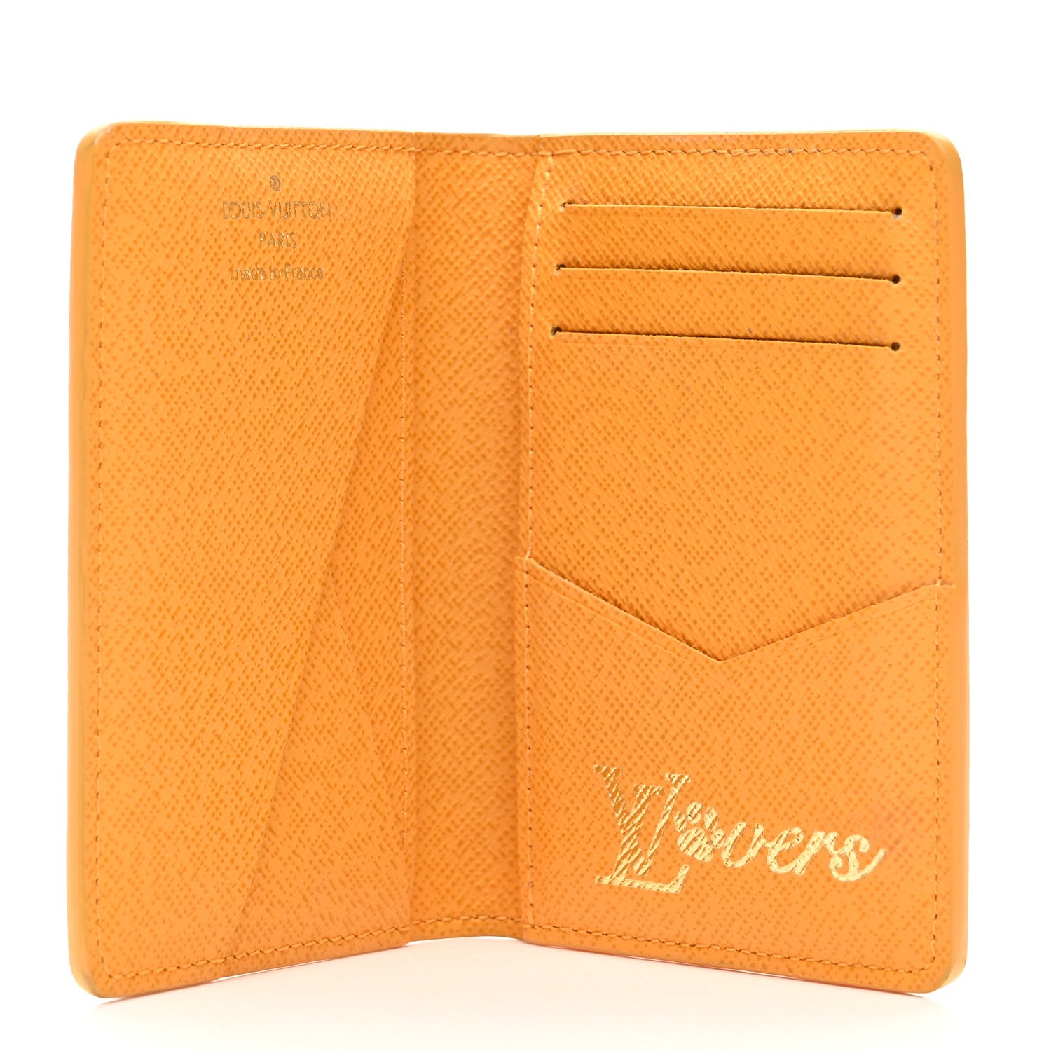 Louis Vuitton Monogram Heritage Pocket Organizer Safran Yellow 5 of 8
