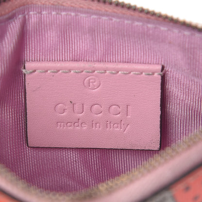 Gucci GG Supreme Monogram Strawberry Key Case 6 of 8