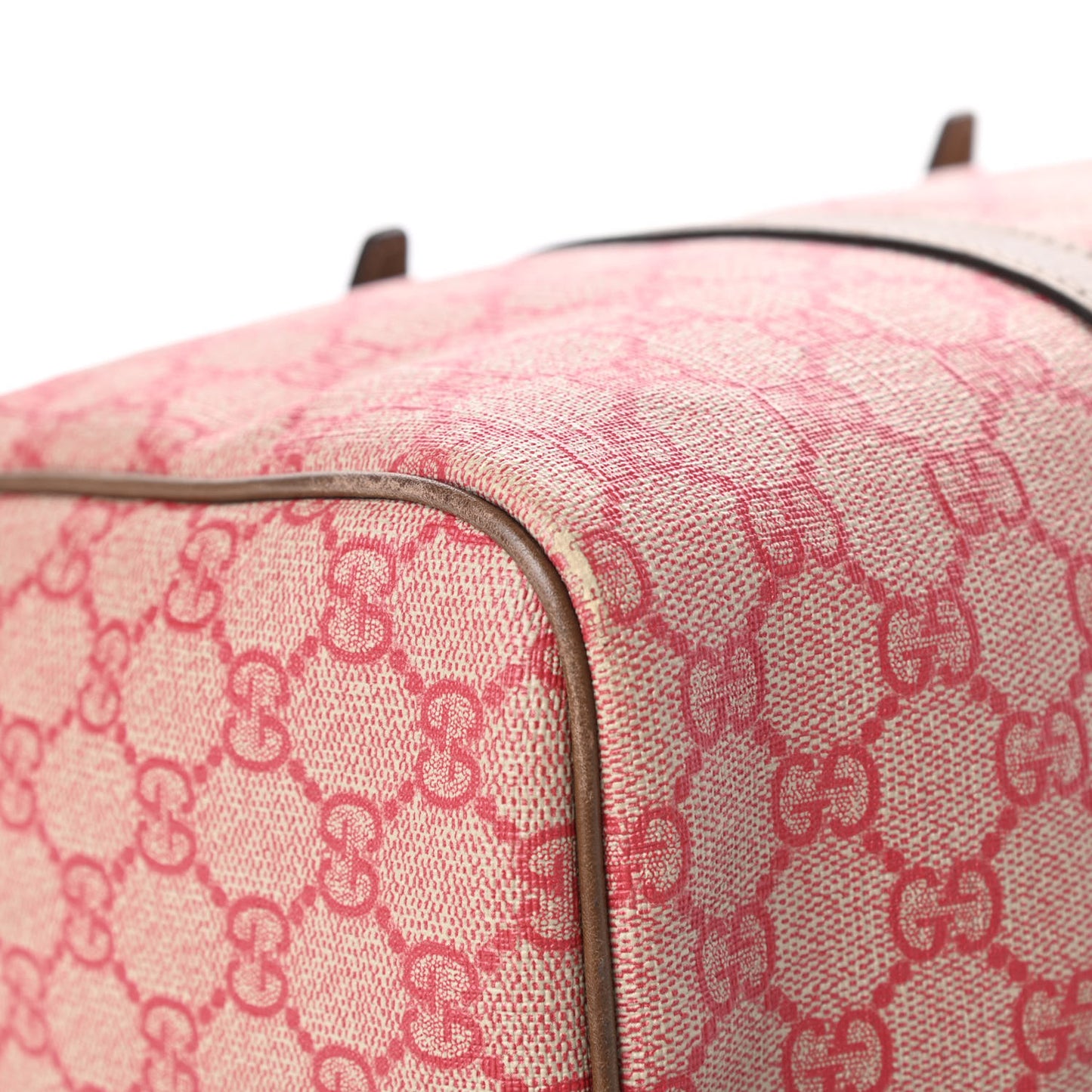 GG Supreme Monogram Medium Nice Boston Red