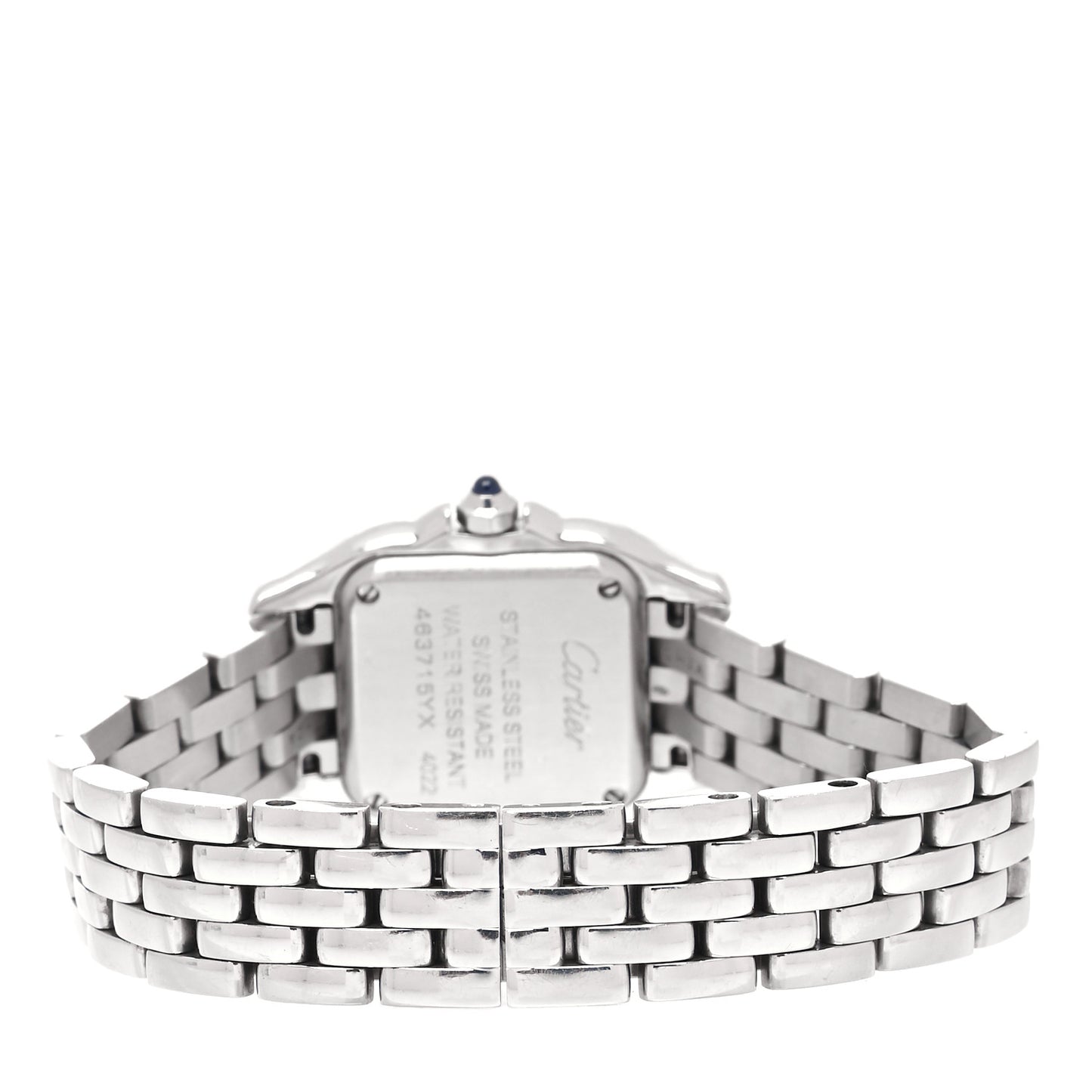 Stainless Steel Diamond 22mm Panthere Quartz Watch