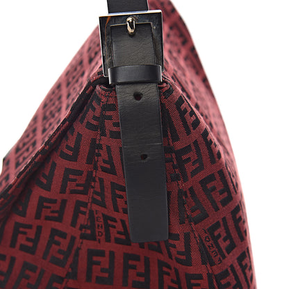 Fendi Zucchino Mama Baguette Red 7 of 12