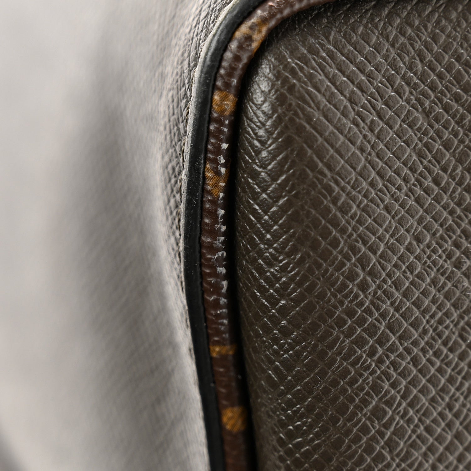 Louis Vuitton Taiga Monogram Keepall Bandouliere 50 Khaki 11 of 12
