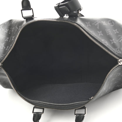 Louis Vuitton Monogram Eclipse Keepall Bandouliere 45 5 of 12