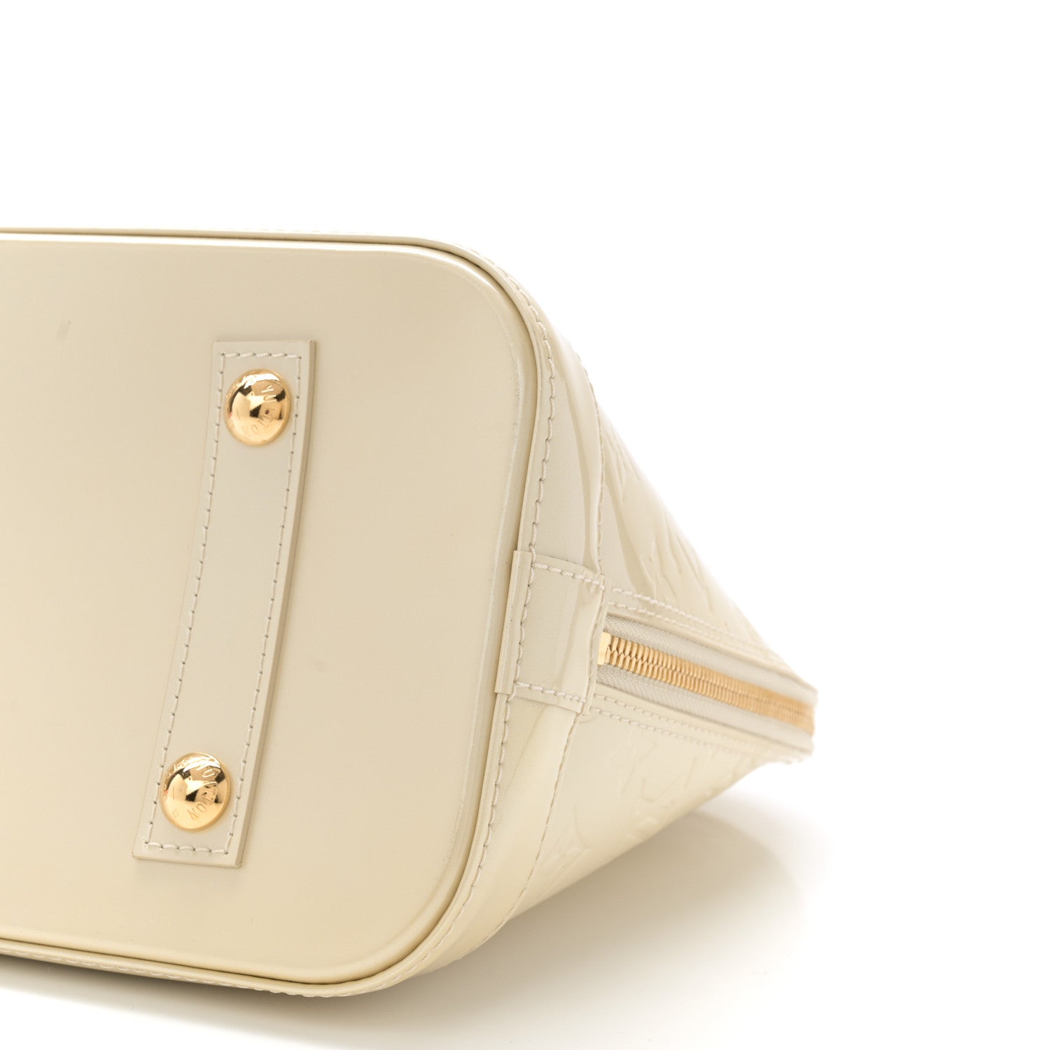 Louis Vuitton Vernis Alma PM Blanc Corail 10 of 10