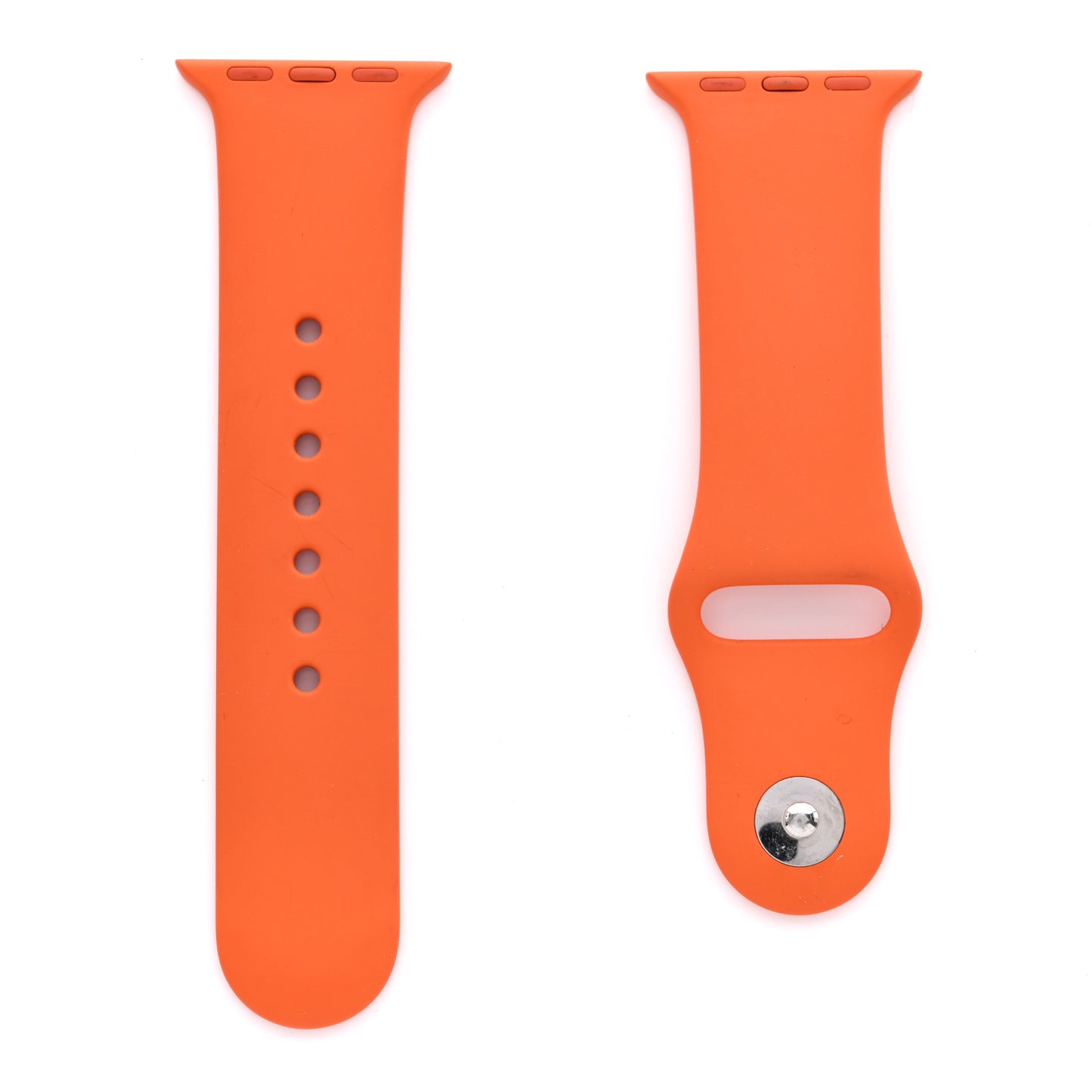 Silicone 38mm Apple Sports Watch Single Tour Band S M Orange