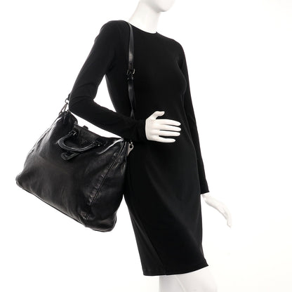 Prada Glace Calf Shopping Tote Nero Black 2 of 11