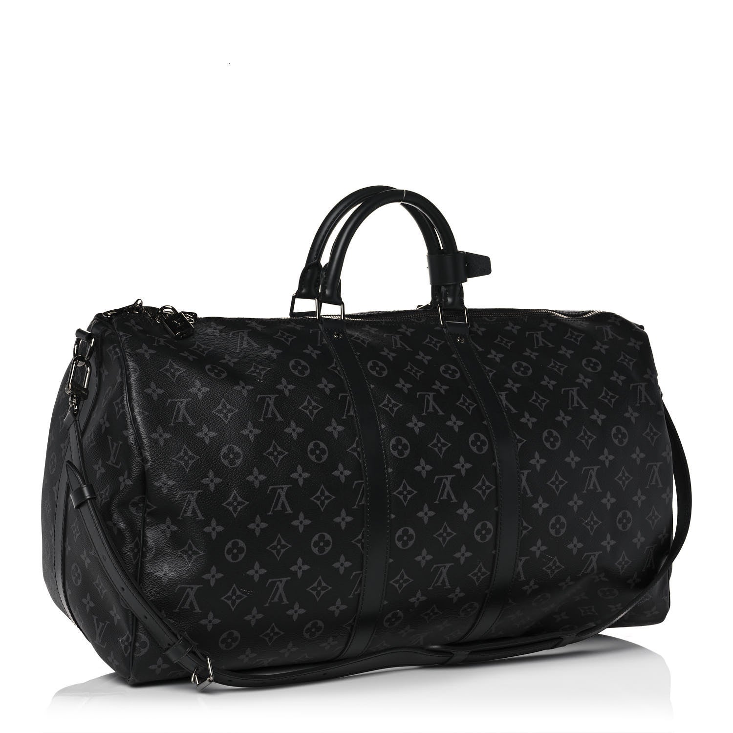 Louis Vuitton Monogram Eclipse Keepall Bandouliere 55 3 of 14