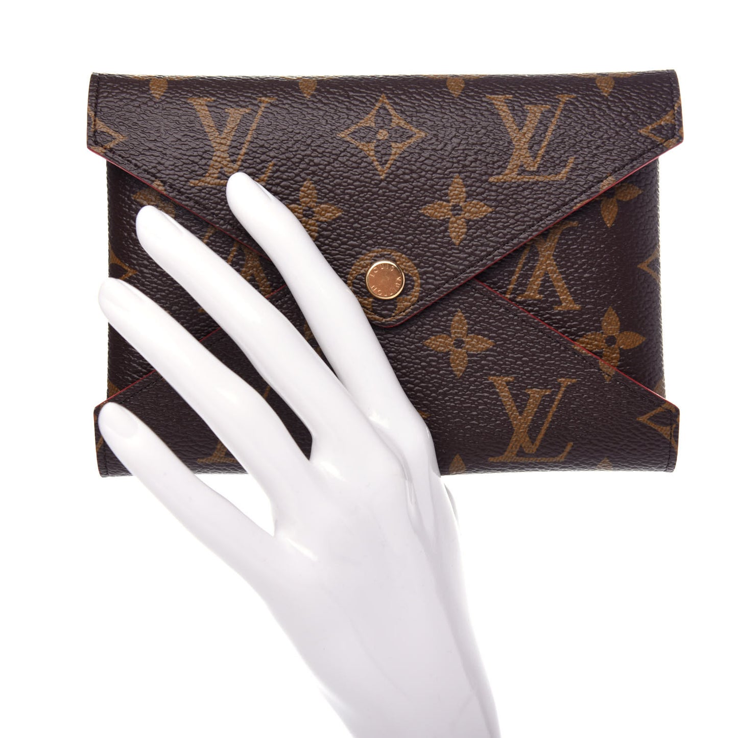 Monogram Medium Kirigami Pochette Insert Coquelicot