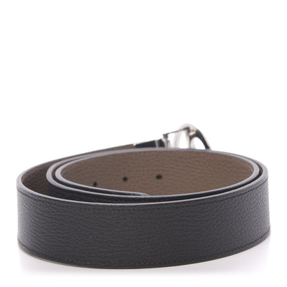 Gucci Calfskin 1973 Reversible Belt 100 40 Black Brown 2 of 5