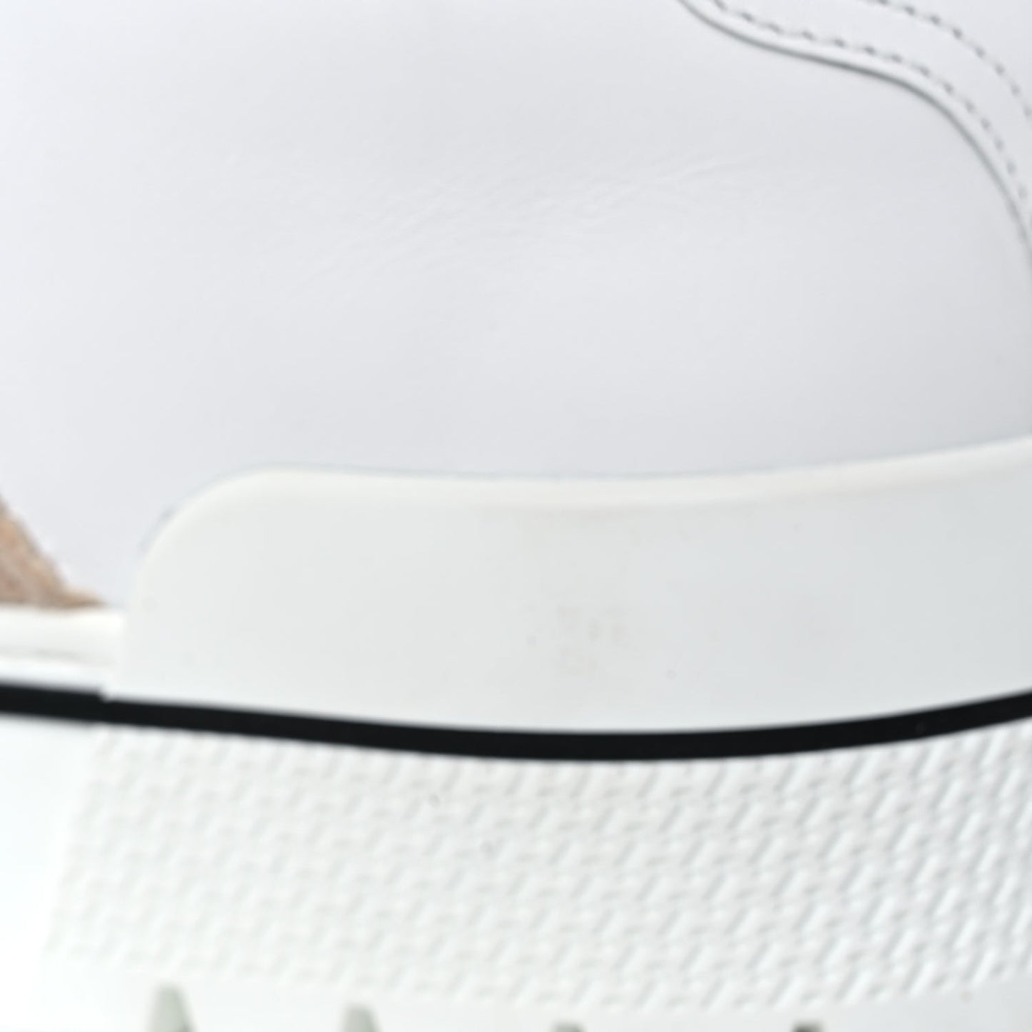 Calfskin Woolskin Dare Sneakers 40 White Ecru
