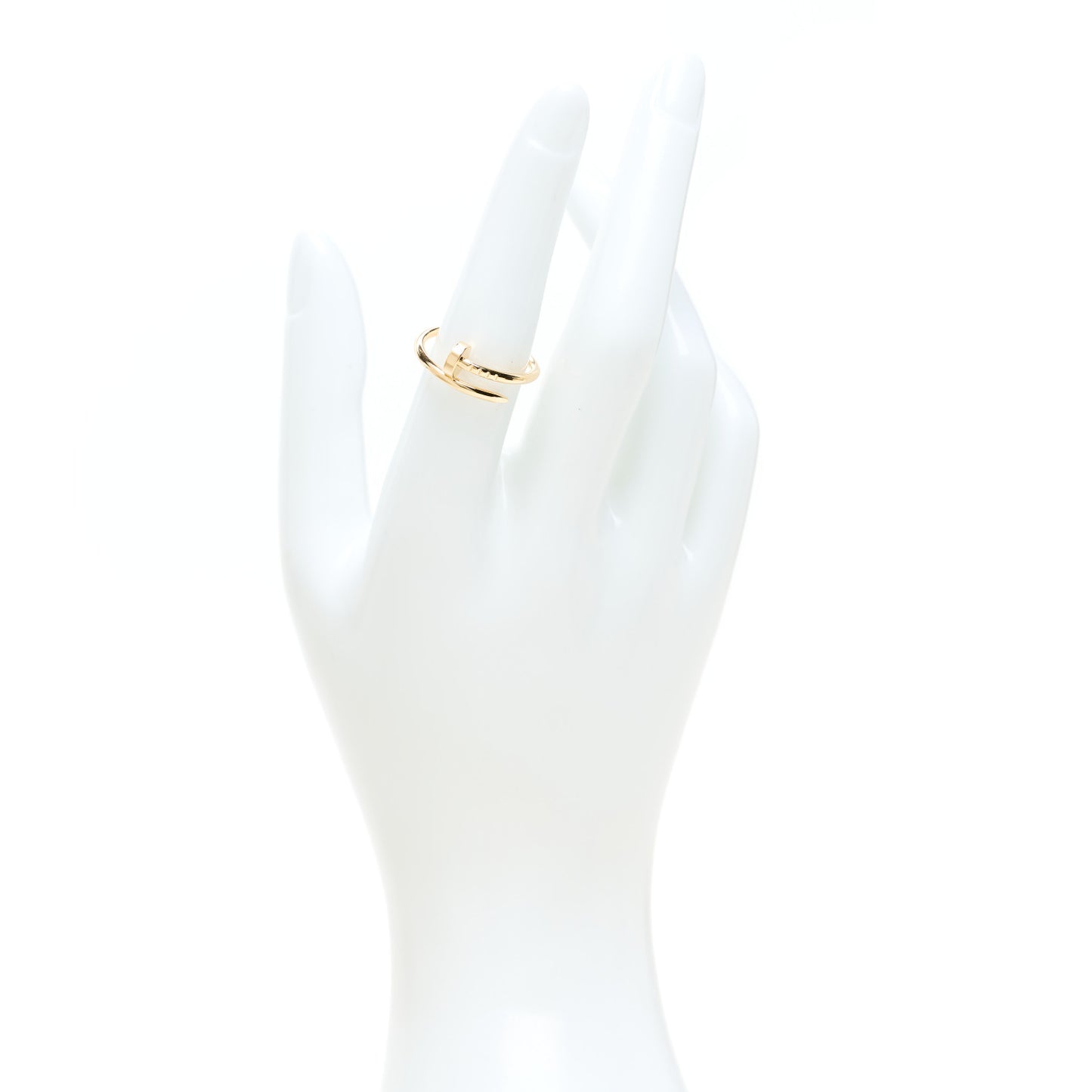 18K Yellow Gold Small Juste Un Clou Ring 53 6.5