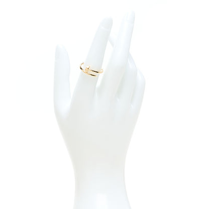 Cartier 18K Yellow Gold Small Juste Un Clou Ring 53 6.5 2 of 5