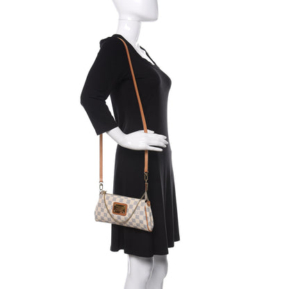 Louis Vuitton Damier Azur Eva Clutch 2 of 13