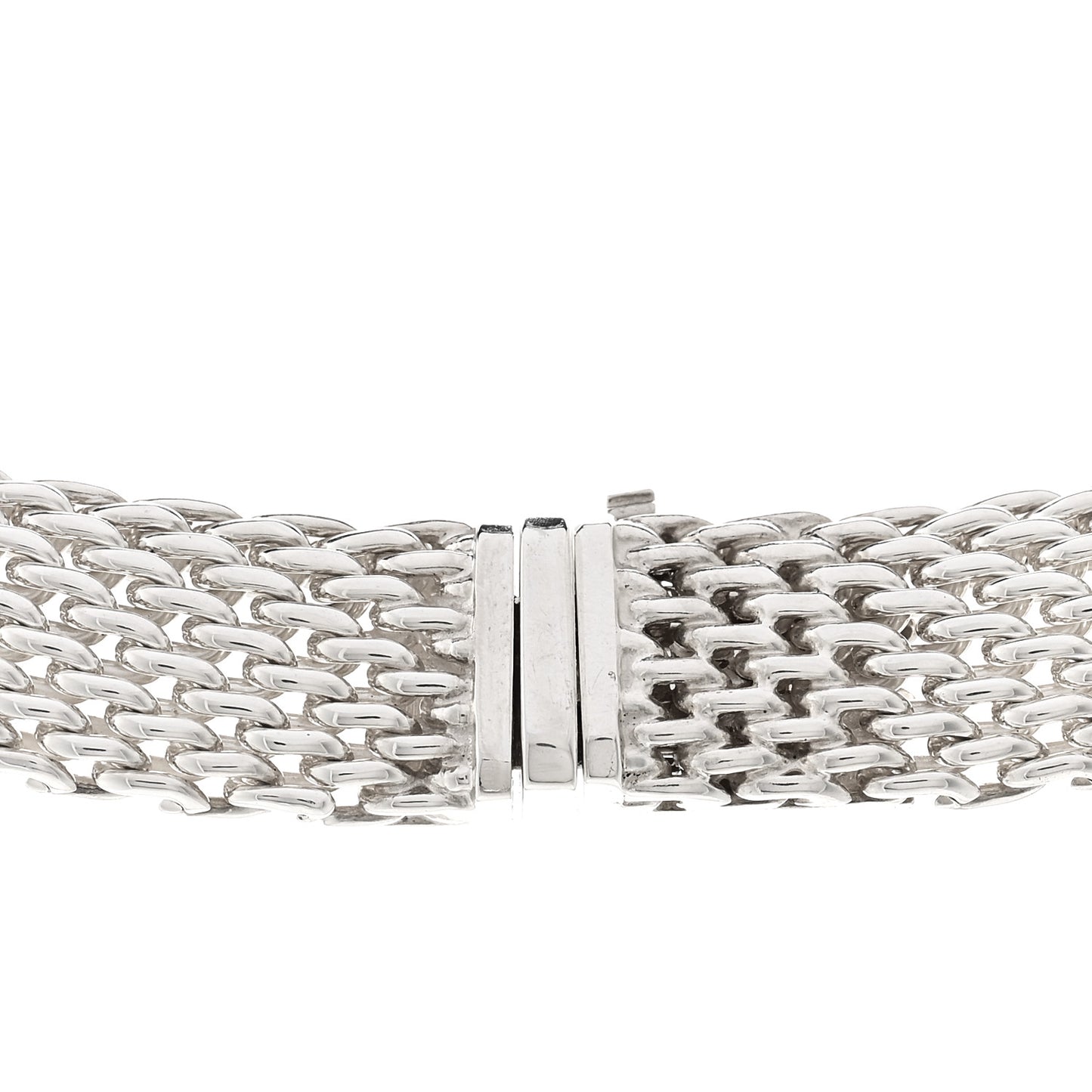 Sterling Silver Somerset Mesh Necklace