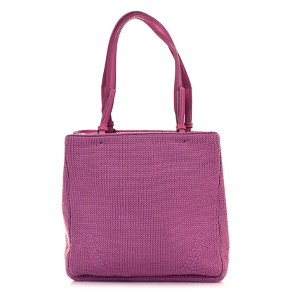 Prada Tessuto Wool Tote Pink 1 of 14