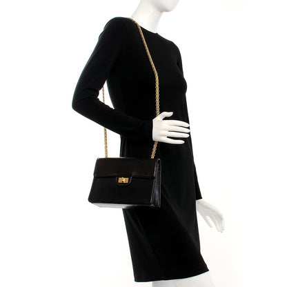 Chanel Lambskin Mademoiselle Shoulder Bag Black 2 of 20