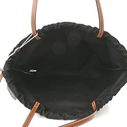 Stella McCartney Canvas Printed Drawstring Tote Bag Black 5 of 10