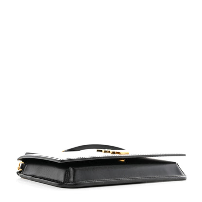 Saint Laurent Smooth Calfskin Monogram Phone Holder Crossbody Black 4 of 11