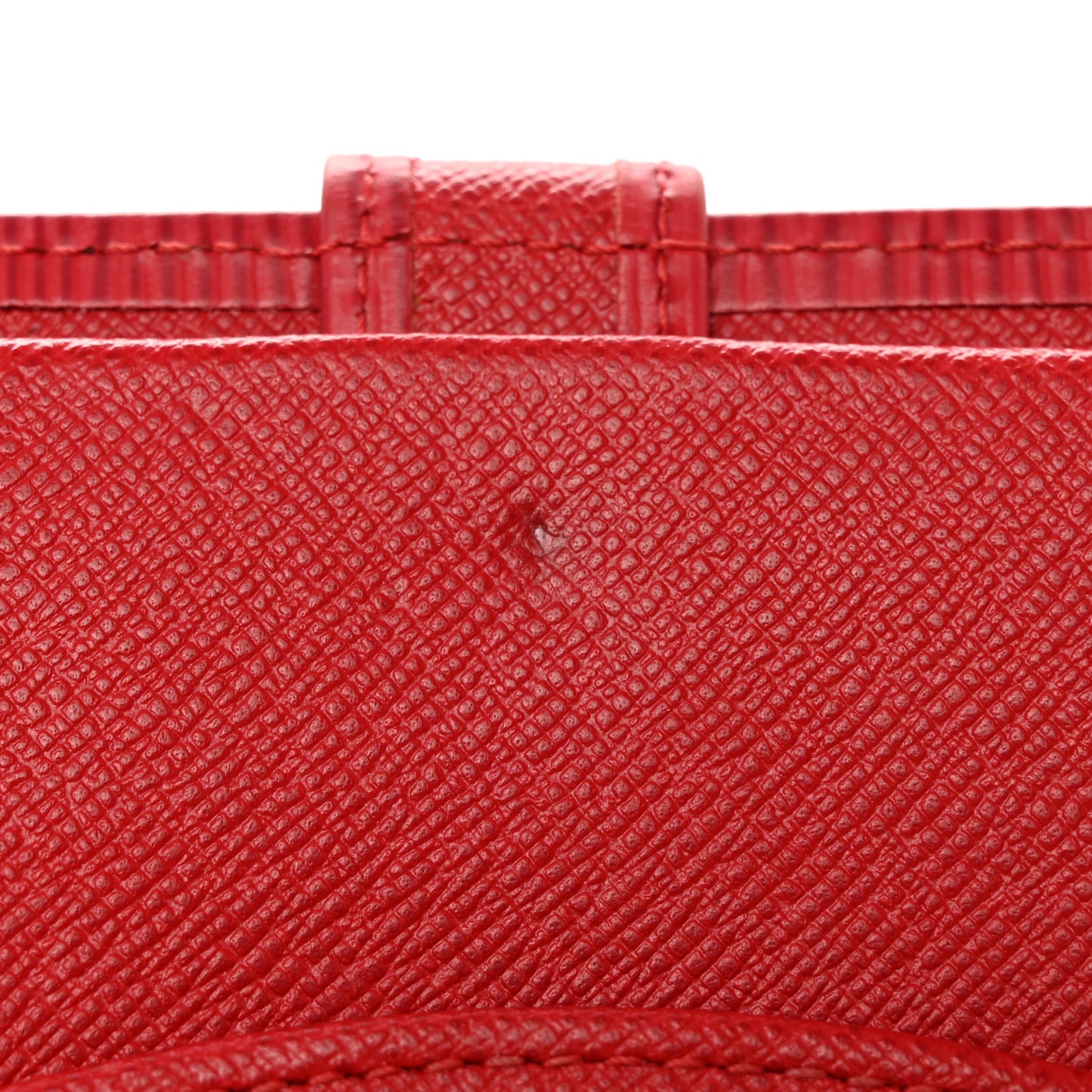 Epi Porte-Billets Compact Wallet Red