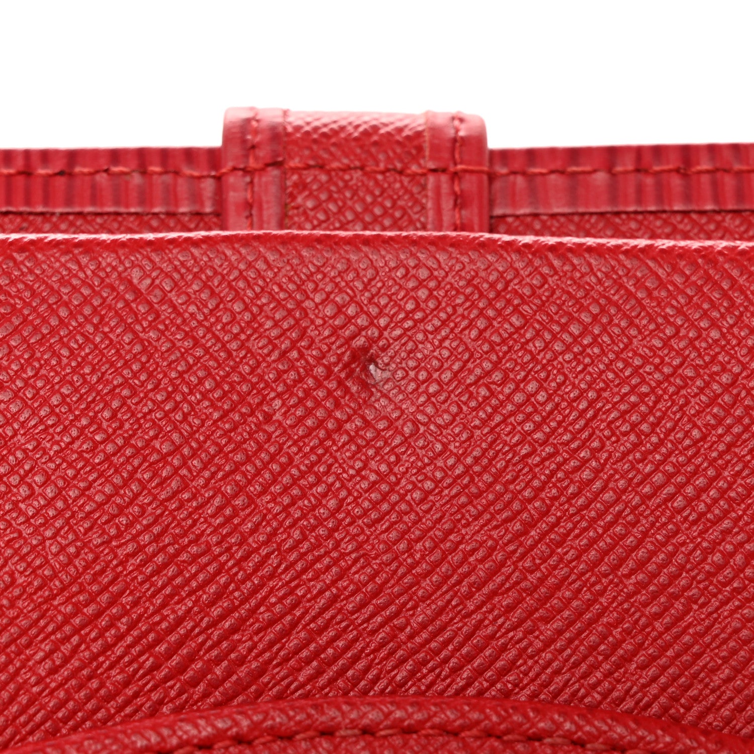 Louis Vuitton Epi Porte-Billets Compact Wallet Red 9 of 10
