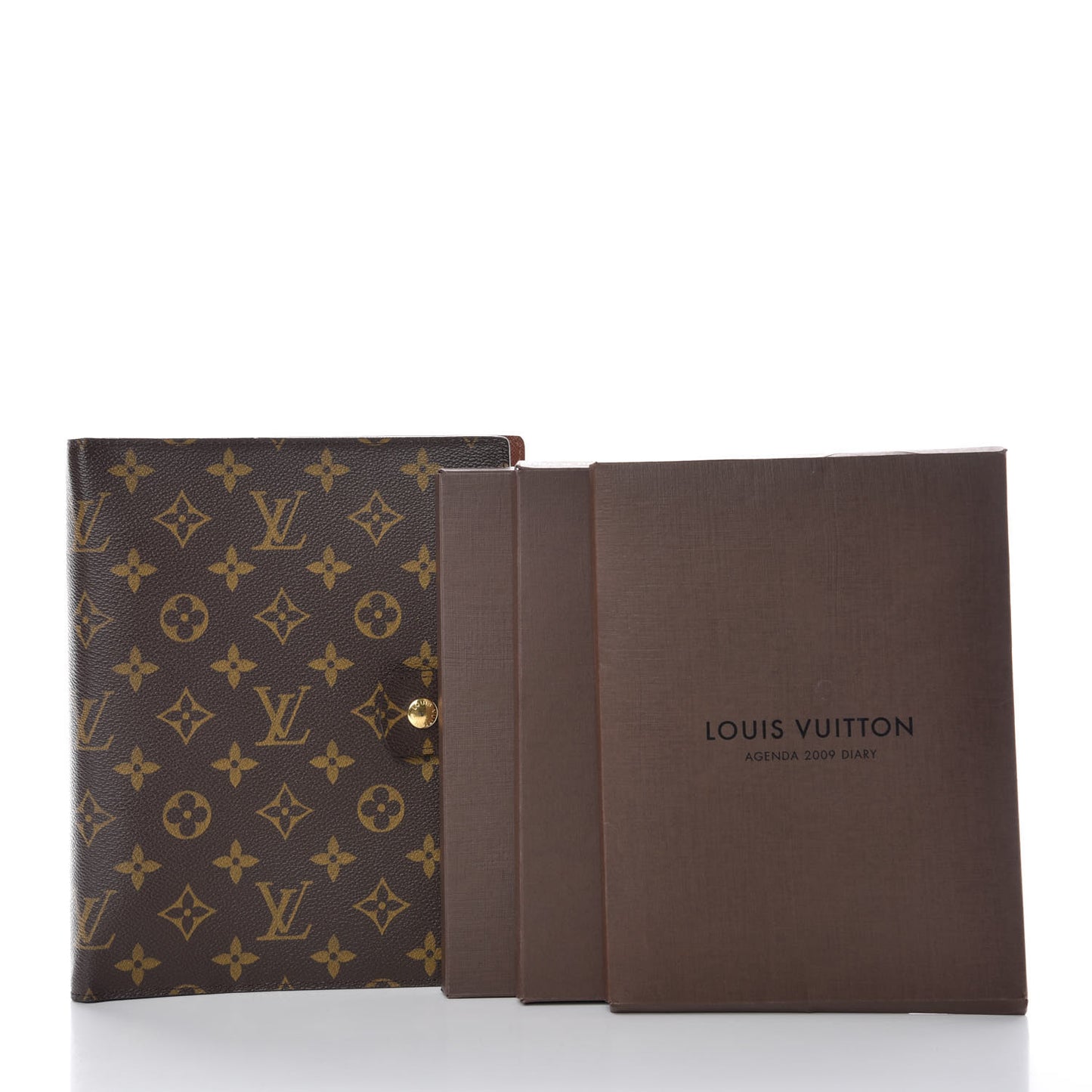 Monogram Large Ring Agenda Cover