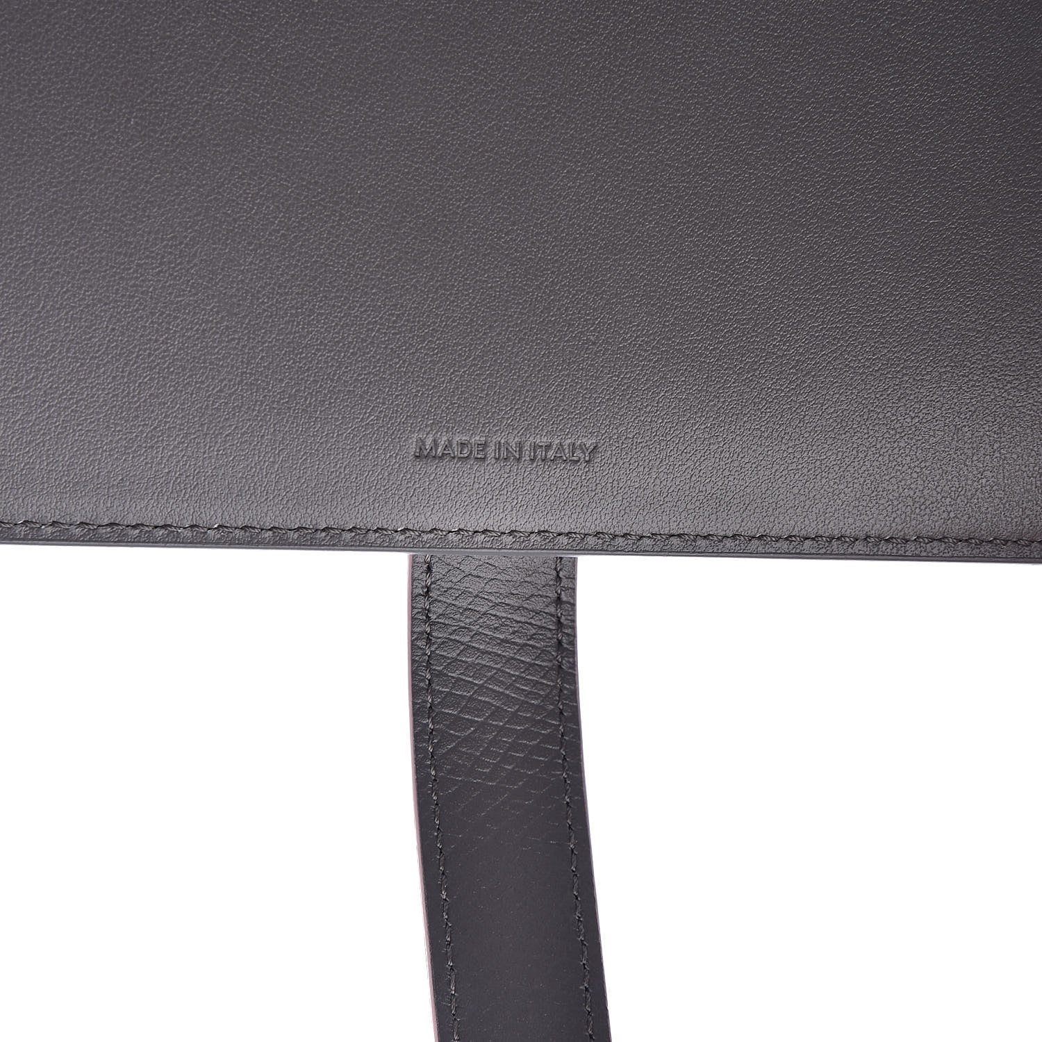 Celine Grained Calfskin Large Multifunction Strap Wallet Grey Vintage Pink 6 of 10