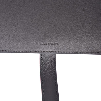 Celine Grained Calfskin Large Multifunction Strap Wallet Grey Vintage Pink 6 of 10