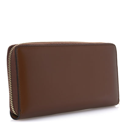 Gucci Plutone Calfskin Logo Zip Around Wallet Cuir 3 of 13