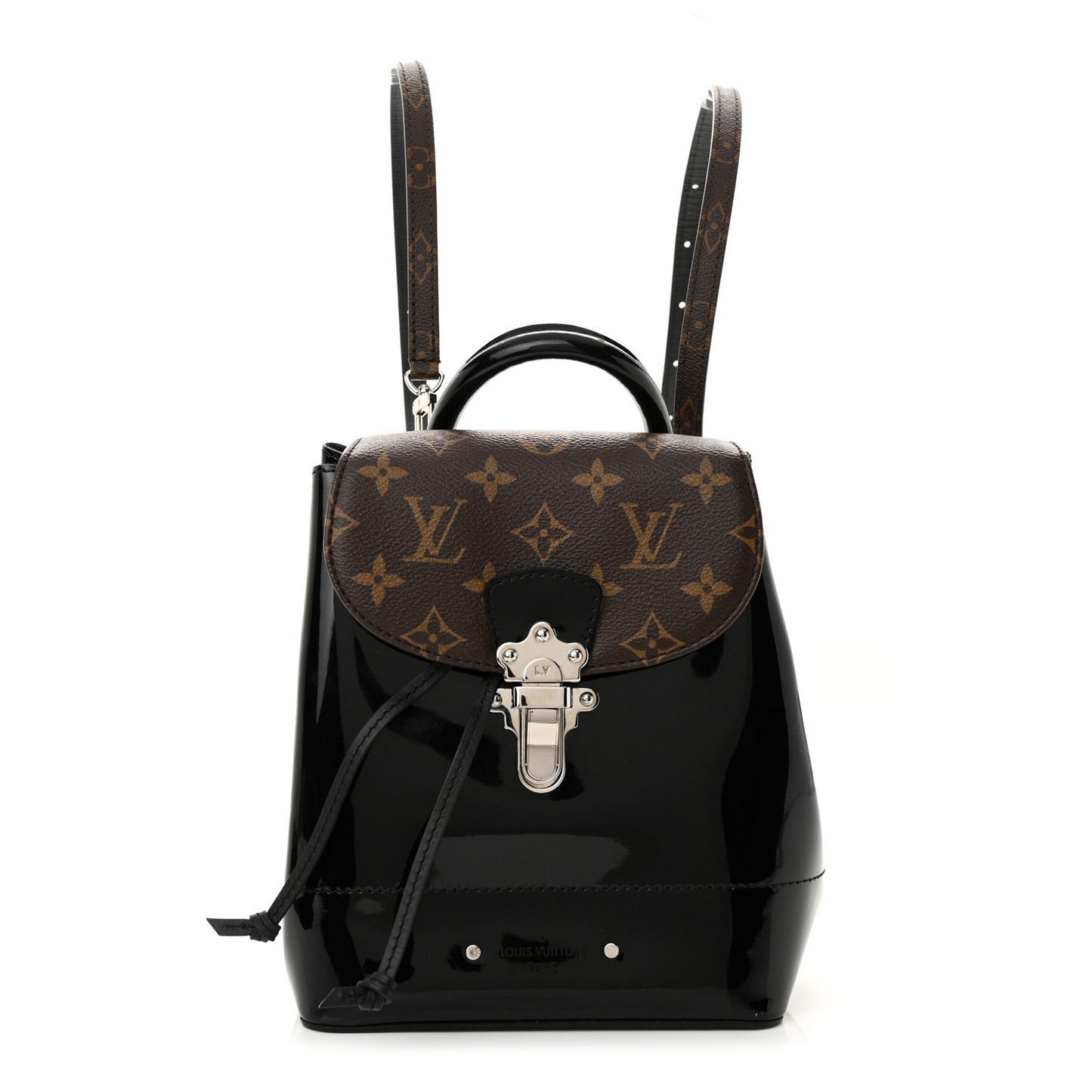 Patent Monogram Hot Springs Backpack Black