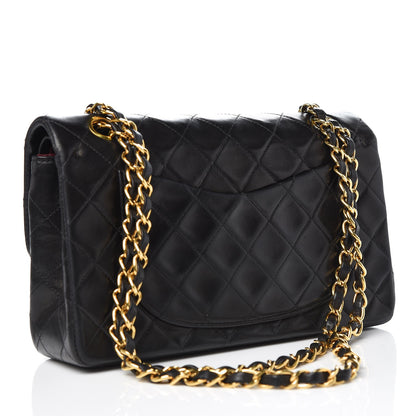 Chanel Lambskin Quilted Small Double Flap Black 4 of 10