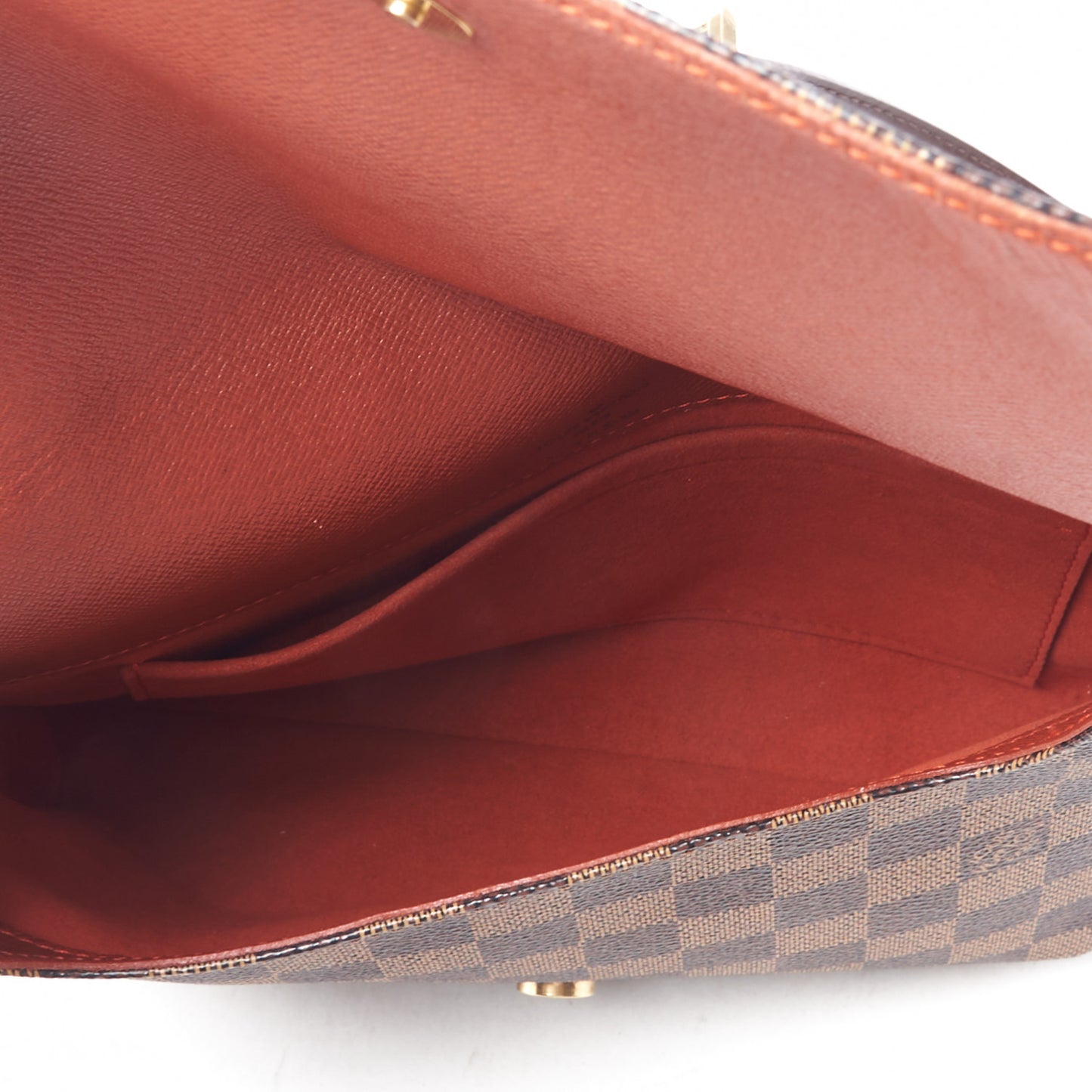Damier Ebene Musette Tango Long Strap