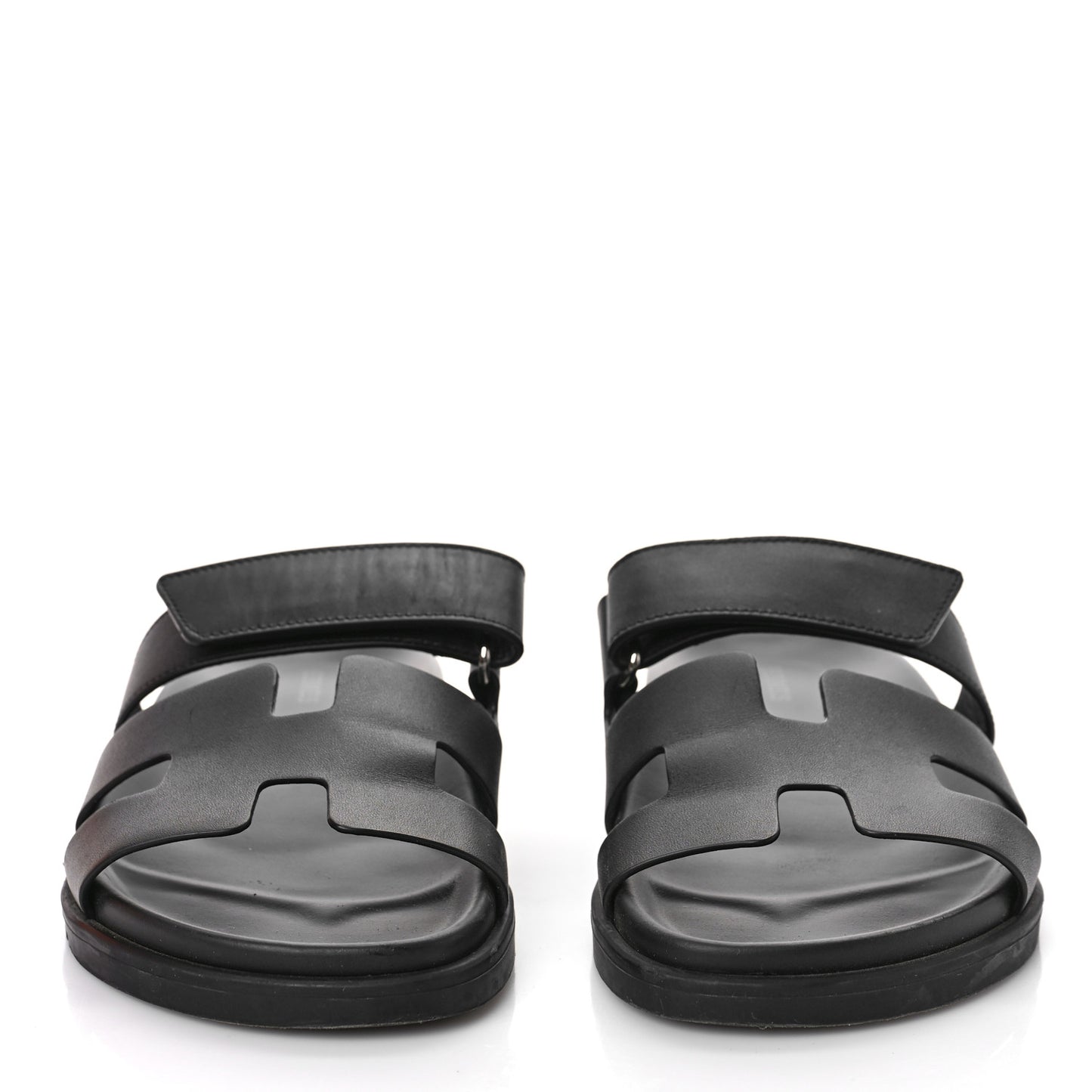 Calfskin Womens Chypre Sandals 38 Black