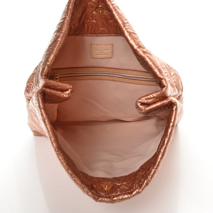Louis Vuitton Jacquard Quilted Monogram Limelight Clutch GM Rose Gold 5 of 7